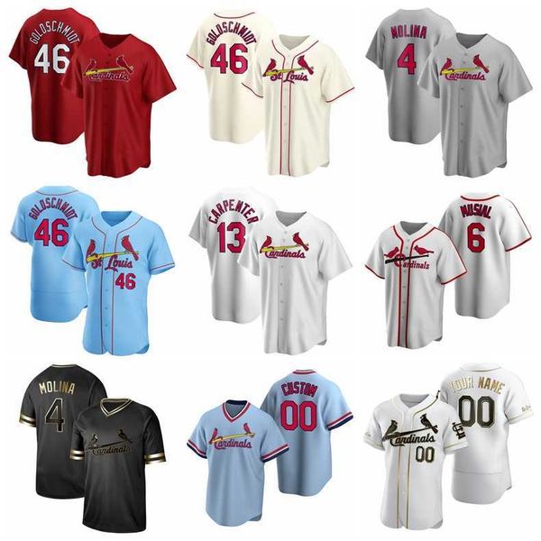 baseball men women youth 46 paul goldschmidt jersey 4 yadier molina 11 paul dejong 25 dexter fowler kolten wong white red blue black good
baseball men women youth 46 paul goldschmidt jersey 4 yadier molina 11 paul dejong 25 dexter fowler kolten wong white red blue black good