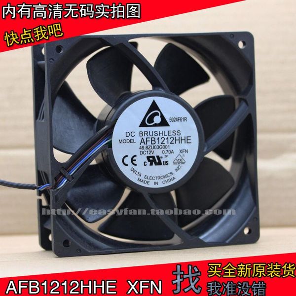 fans & coolings delta afb1212hhe xfn 12cm 12v 0.70a double ball four wire cooling fan 120x120x38mm cooler
fans & coolings delta afb1212hhe xfn 12cm 12v 0.70a double ball four wire cooling fan 120x120x38mm cooler