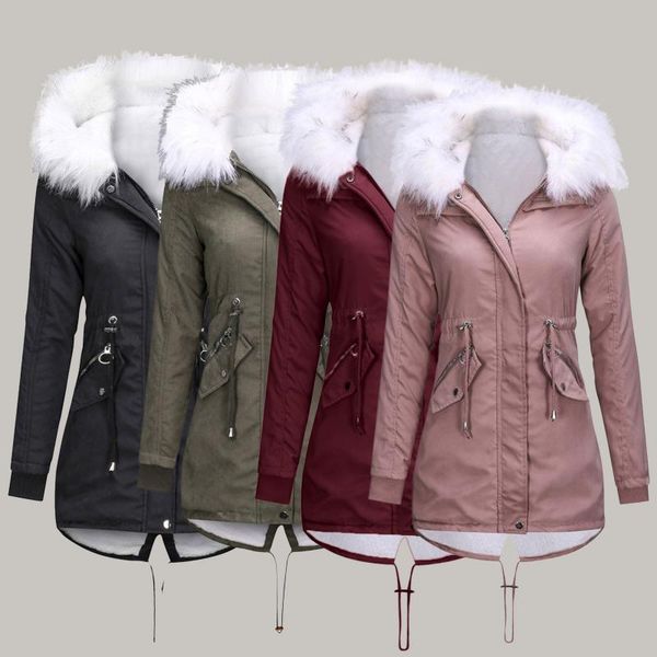 women's jackets winter women jacket medium-long thicken plus size 5xl outwear hooded wadded coat slim parka cotton-padded overcoat, Black;brown
women's jackets winter women jacket medium-long thicken plus size 5xl outwear hooded wadded coat slim parka cotton-padded overcoat, Black;brown