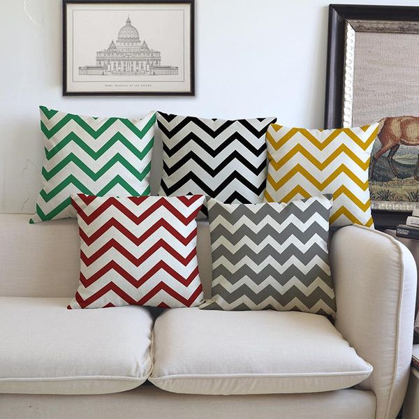 multicolor geometric wave stripe pattern linen throw pillow case simplicity home sofa chair decorative cushion cover 45*45cm cushion/decorat
multicolor geometric wave stripe pattern linen throw pillow case simplicity home sofa chair decorative cushion cover 45*45cm cushion/decorat