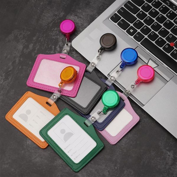 card holders 1pc red/yellow/blue bank bus id identity badge protective shell retractable reel office supply, Brown;gray
card holders 1pc red/yellow/blue bank bus id identity badge protective shell retractable reel office supply, Brown;gray