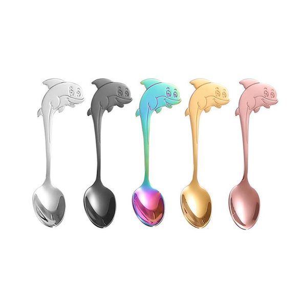 spoons creative dolphin design teaspoon stainless steel coffee mixing spoon cute cartoon ice cream
spoons creative dolphin design teaspoon stainless steel coffee mixing spoon cute cartoon ice cream