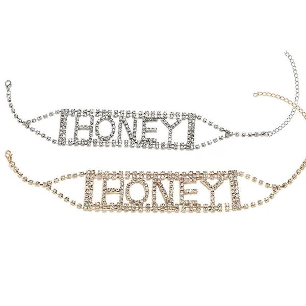 punk shiny rhinestone letter honey cup chain choker necklace women's jewelry chokers, Golden;silver
punk shiny rhinestone letter honey cup chain choker necklace women's jewelry chokers, Golden;silver