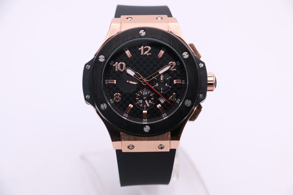 men's mechanical watch nx gold stainless steel case black grid dial side ring six needle calendar transparent back cover rubber strap, Slivery;brown
men's mechanical watch nx gold stainless steel case black grid dial side ring six needle calendar transparent back cover rubber strap, Slivery;brown