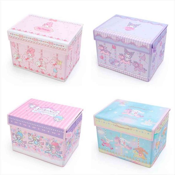 kawaii carousel foldable organizer box cosmetic bag with cover cute cartoon makeup storage large sundries
kawaii carousel foldable organizer box cosmetic bag with cover cute cartoon makeup storage large sundries
