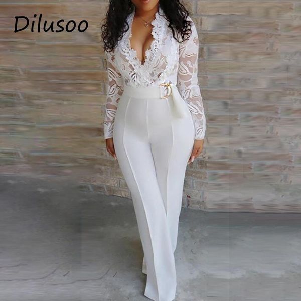 women's jumpsuits & rompers dilusoo lace patchwork jumpsuit women deep v hollow out solid woman 2021 white office lady, Black;white
women's jumpsuits & rompers dilusoo lace patchwork jumpsuit women deep v hollow out solid woman 2021 white office lady, Black;white