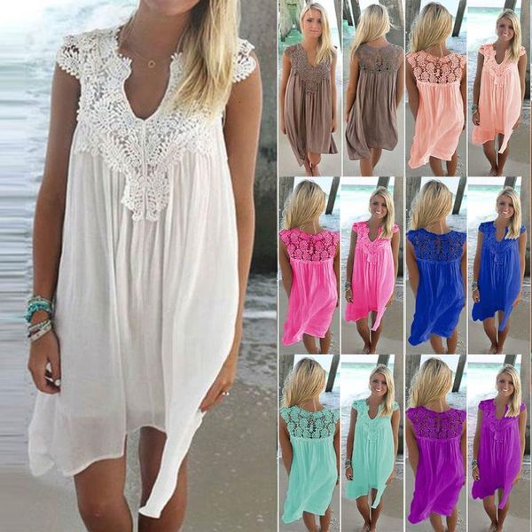 casual dresses summer dresses women fashion v-neck loose dress casual sleeveless slim 's clothing knee-lenght beach mid-dress 2lad, Black;gray
casual dresses summer dresses women fashion v-neck loose dress casual sleeveless slim 's clothing knee-lenght beach mid-dress 2lad, Black;gray