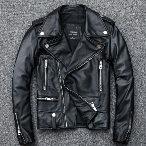 women's leather & faux genuine jacket women moto real sheepskin coat female autumn short biker natural outwear clothes cc, Black
women's leather & faux genuine jacket women moto real sheepskin coat female autumn short biker natural outwear clothes cc, Black