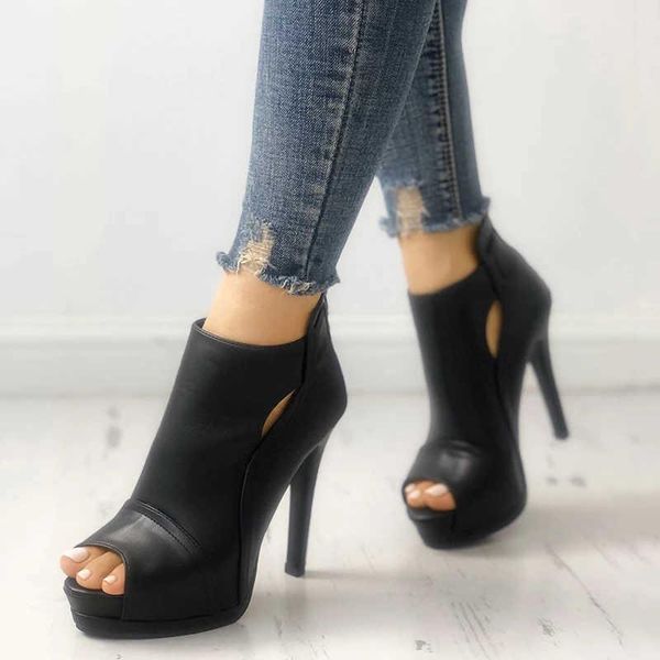 dress shoes woman sandals thin high heels hollow out peep toe ladies footwear fashion solid color spring autumn casual female, Black
dress shoes woman sandals thin high heels hollow out peep toe ladies footwear fashion solid color spring autumn casual female, Black