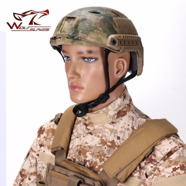 standard bj tactical helmet military frp head protector paintball hunting accessories outdoor hats, Black;white
standard bj tactical helmet military frp head protector paintball hunting accessories outdoor hats, Black;white