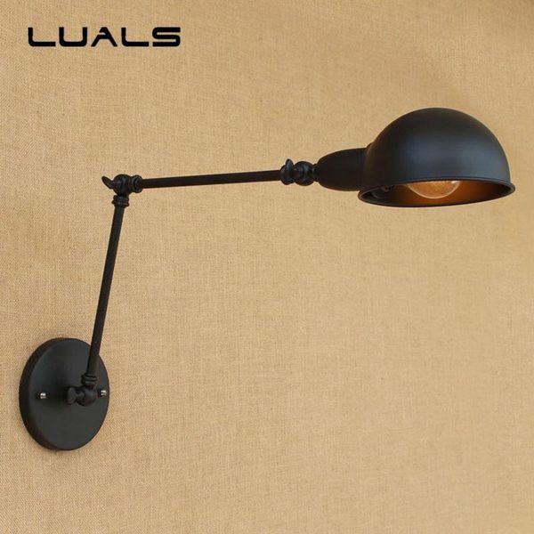 wall lamp nordic style vintage adjustable metal iron art black color industrial lights restaurant bedroom deco lighting
wall lamp nordic style vintage adjustable metal iron art black color industrial lights restaurant bedroom deco lighting