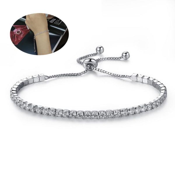 charm bracelets elegant rhinestones bracelet fashion jewelry luxury minimalist shiny crystal adjustable chain for (white), Golden;silver
charm bracelets elegant rhinestones bracelet fashion jewelry luxury minimalist shiny crystal adjustable chain for (white), Golden;silver