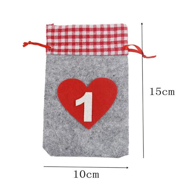 christmas decorations storage bag pouch w/rope label calendar countdown 1-24 numbers
christmas decorations storage bag pouch w/rope label calendar countdown 1-24 numbers