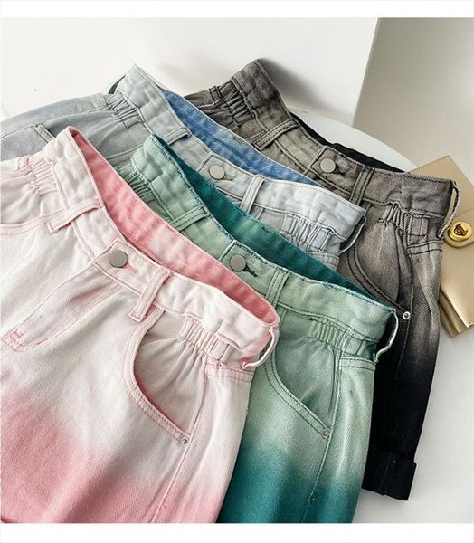 shorts summer tie dye womens jeans print high waist buttons zipper short pants casual quality 4 colors, Blue
shorts summer tie dye womens jeans print high waist buttons zipper short pants casual quality 4 colors, Blue