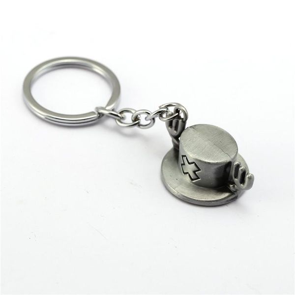 keychains hsic 2 colors one piece keychain chopper hat anime key ring holder chaveiro chain for car cosplay accessories hc12145, Silver
keychains hsic 2 colors one piece keychain chopper hat anime key ring holder chaveiro chain for car cosplay accessories hc12145, Silver