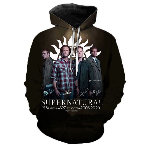 men's hoodies & sweatshirts supernatural 3d print hoodie men women fashion casual pullover hip hop streetwear oversized r86k, Black
men's hoodies & sweatshirts supernatural 3d print hoodie men women fashion casual pullover hip hop streetwear oversized r86k, Black