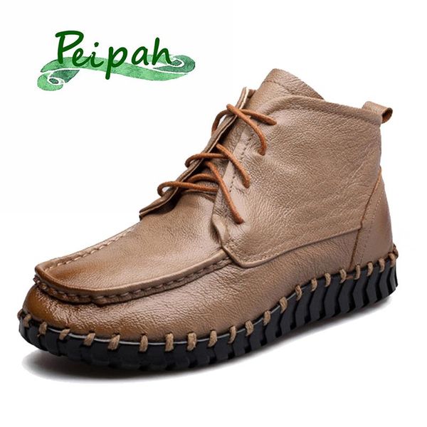 boots peipah sell retro women genuine leather springwinter ankle cowhide lace up flat boot botas mujer, Black
boots peipah sell retro women genuine leather springwinter ankle cowhide lace up flat boot botas mujer, Black