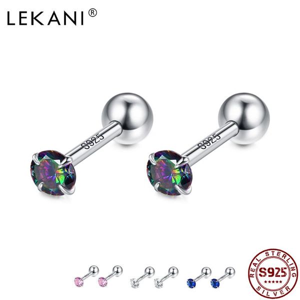 stud lekani cute 925 sterling silver earring for women girls zircon crystal round small earrings wedding fashion jewelry gift, Golden;silver
stud lekani cute 925 sterling silver earring for women girls zircon crystal round small earrings wedding fashion jewelry gift, Golden;silver