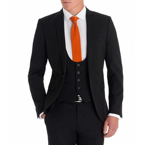 men's suits & blazers brand groomsmen notch lapel groom tuxedos black slim fit men wedding man blazer (jacket+pants+vest) b990, White;black
men's suits & blazers brand groomsmen notch lapel groom tuxedos black slim fit men wedding man blazer (jacket+pants+vest) b990, White;black