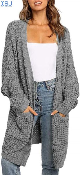 women's knits & tees autumn and winter sweater solid color loose long sleeve splicing cardigan large coat, White
women's knits & tees autumn and winter sweater solid color loose long sleeve splicing cardigan large coat, White