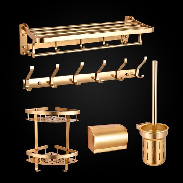 golden towel rack space aluminum toilet shelves folding bathroom hardware pendant set bath accessory
golden towel rack space aluminum toilet shelves folding bathroom hardware pendant set bath accessory