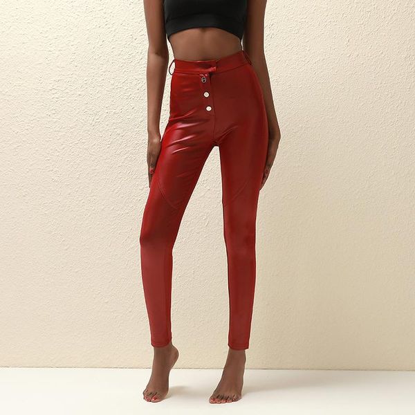 women's pants & capris women pu leather high waist elastic skinny trousers slim female pencil tight 2021, Black;white
women's pants & capris women pu leather high waist elastic skinny trousers slim female pencil tight 2021, Black;white