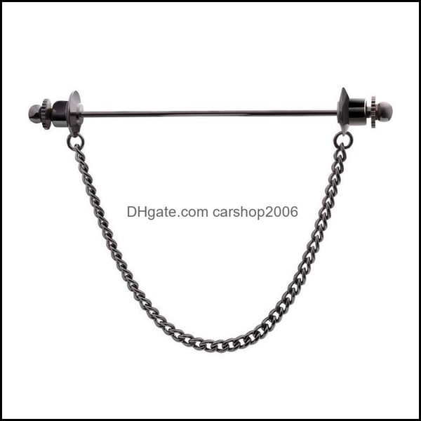 pins, brooches jewelry obn copper metal shirt collar bar pin brooch broche classic tie clasp casual business mens drop delivery 2021, Gray
pins, brooches jewelry obn copper metal shirt collar bar pin brooch broche classic tie clasp casual business mens drop delivery 2021, Gray
