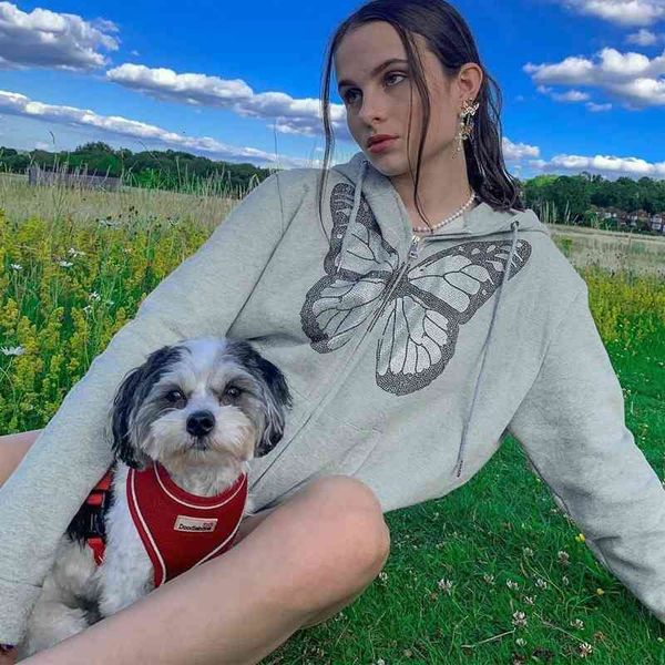 casual dresses women's jackets with zipper butterfly pattern sweatshirt pocket gray oversize female jacket hood women anime hoodie, Black;gray
casual dresses women's jackets with zipper butterfly pattern sweatshirt pocket gray oversize female jacket hood women anime hoodie, Black;gray