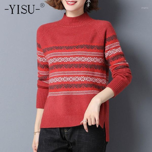 winter women sweater solid color stripe half turtleneck casual jumper fashion retro knitted pullover warm women's sweaters, White;black
winter women sweater solid color stripe half turtleneck casual jumper fashion retro knitted pullover warm women's sweaters, White;black