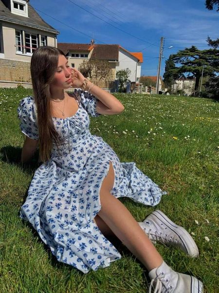 casual dresses lace floral print dress women puff sleeve square collar ruched summer split party fashion vestido 2021, Black;gray
casual dresses lace floral print dress women puff sleeve square collar ruched summer split party fashion vestido 2021, Black;gray