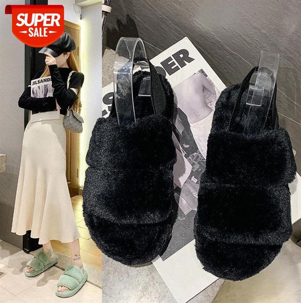 plush slippers for women, outdoor wear, indoor lazy flat-bottomed flip-flops, home cotton #8l3q, Black
plush slippers for women, outdoor wear, indoor lazy flat-bottomed flip-flops, home cotton #8l3q, Black