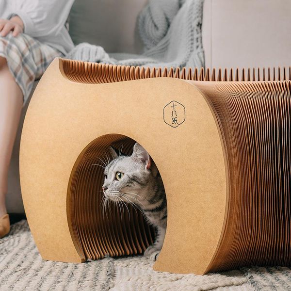 cat toys two-in-one toy creative sofa stool tunnel kraft paper shoe change coffee table folding storage ready to use
cat toys two-in-one toy creative sofa stool tunnel kraft paper shoe change coffee table folding storage ready to use