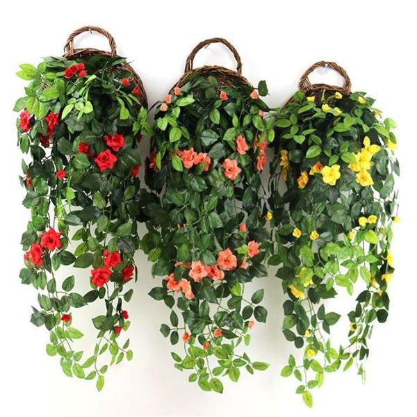 decorative flowers & wreaths simulation rose rattan wall hanging balcony indoor shop fake decor basket flower plastic creative decoration
decorative flowers & wreaths simulation rose rattan wall hanging balcony indoor shop fake decor basket flower plastic creative decoration
