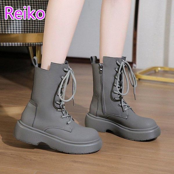 boots autumn 2021 korean style breathable thick bottom side zipper lace-up women black platform
boots autumn 2021 korean style breathable thick bottom side zipper lace-up women black platform