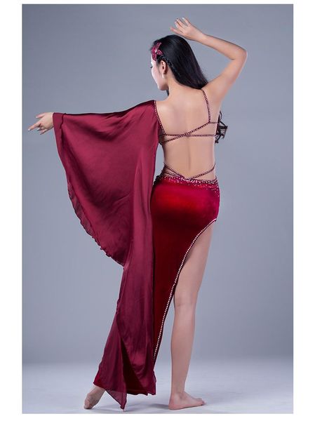bellydance oriental eastern belly dance diamond embroidery dancing costumes clothes bra belt scarf skirt ring dress set 2343 stage wear, Black;red
bellydance oriental eastern belly dance diamond embroidery dancing costumes clothes bra belt scarf skirt ring dress set 2343 stage wear, Black;red