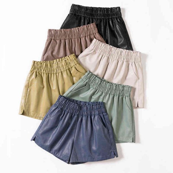 shintimes elastic high waist wide leg biker autumn pu leather women plus size femme casual ladies shorts black, White;black
shintimes elastic high waist wide leg biker autumn pu leather women plus size femme casual ladies shorts black, White;black