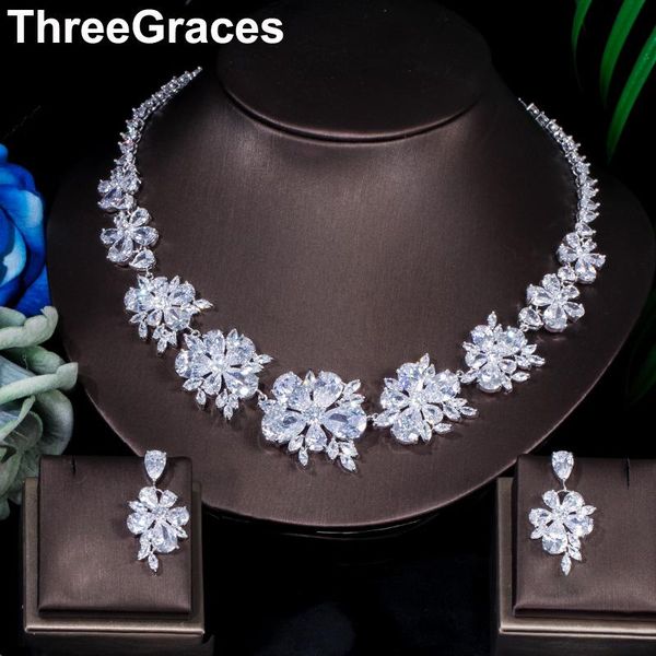 wedding jewelry sets threegraces sparkling cubic zircon bridal jewellery set earring necklace big flower costume for bride js016, Slivery;golden
wedding jewelry sets threegraces sparkling cubic zircon bridal jewellery set earring necklace big flower costume for bride js016, Slivery;golden
