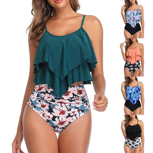 sfit swimsuit for women two piece double flounce with high waisted ruched bottom tankini set swimwear bathing suit plus size one-piece s
sfit swimsuit for women two piece double flounce with high waisted ruched bottom tankini set swimwear bathing suit plus size one-piece s