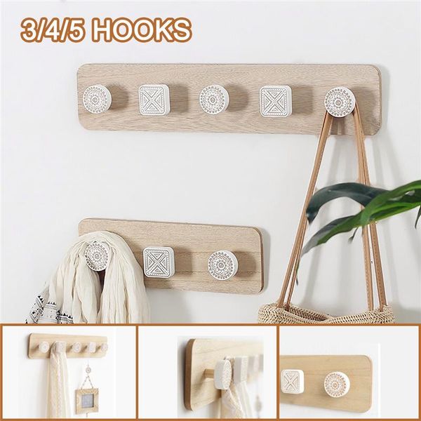 hooks & rails 1pc nordic wooden wall-mounted coat door back key bag towel hanging holder storage rack
hooks & rails 1pc nordic wooden wall-mounted coat door back key bag towel hanging holder storage rack