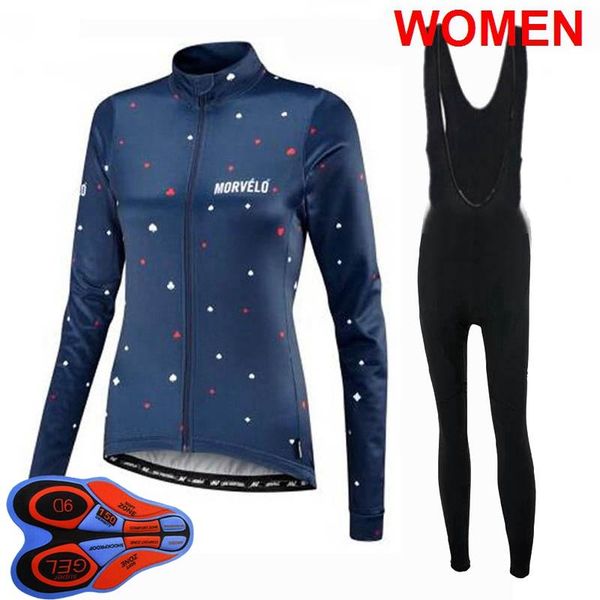 spring women cycling long sleeve jersey bib pants suit mtb bicicleta ciclismo breathable quick dry 9d gel pad set racing sets, Black;blue
spring women cycling long sleeve jersey bib pants suit mtb bicicleta ciclismo breathable quick dry 9d gel pad set racing sets, Black;blue