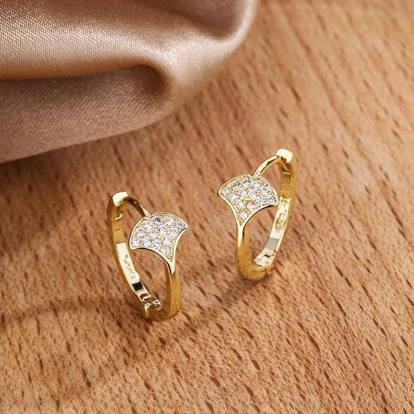 hoop & huggie zhouyang ginkgo biloba leaf ear for women gold color clip earrings female zircon jewelry accessories fashion kce006, Golden;silver
hoop & huggie zhouyang ginkgo biloba leaf ear for women gold color clip earrings female zircon jewelry accessories fashion kce006, Golden;silver