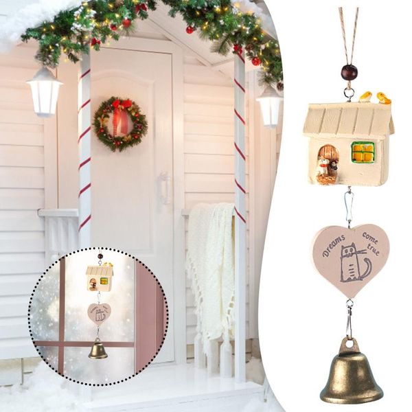 decorative objects & figurines christmas hanging decorations cartoon wood tree house wind chime bells for party gift home decor chimes natal
decorative objects & figurines christmas hanging decorations cartoon wood tree house wind chime bells for party gift home decor chimes natal
