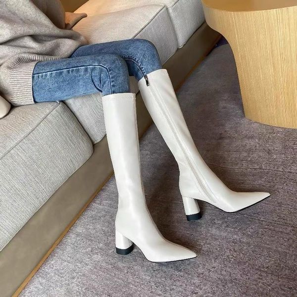 boots women over knee shoes boots-women zipper over-the-knee high heel 2021 white autumn pointy ladies tpr solid pu riding poin, Black
boots women over knee shoes boots-women zipper over-the-knee high heel 2021 white autumn pointy ladies tpr solid pu riding poin, Black