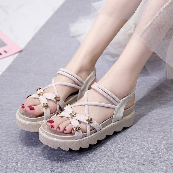 sandals style summer wedge women open toe gladiator casual platform rome women's shoes mujer size 35-40, Black
sandals style summer wedge women open toe gladiator casual platform rome women's shoes mujer size 35-40, Black