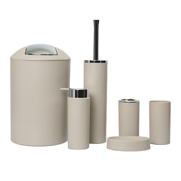 bath accessory set 6pcs portable essential counterlotion dispenser soap dish toothbrush holder bathroom accessories home trash can tumbl
bath accessory set 6pcs portable essential counterlotion dispenser soap dish toothbrush holder bathroom accessories home trash can tumbl