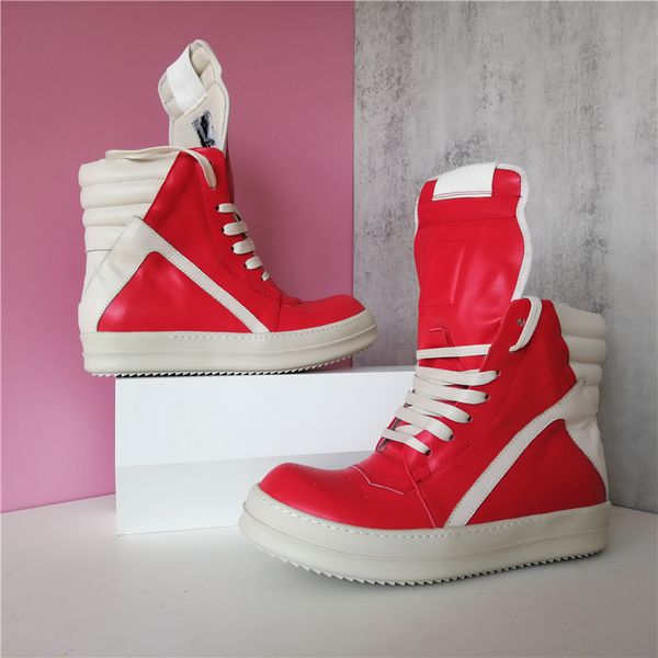 2021 new style red pink women ankle boots genuine leather lace up woman fashion high sneaker big size women's party shoes, Black
2021 new style red pink women ankle boots genuine leather lace up woman fashion high sneaker big size women's party shoes, Black