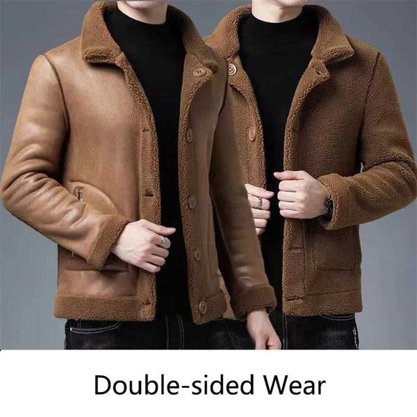 winter suede thick fleece men wool outwear overcoat luxury men clothing casual teddy woolen warm coat jacket male outerwear 8xl 211122, Black
winter suede thick fleece men wool outwear overcoat luxury men clothing casual teddy woolen warm coat jacket male outerwear 8xl 211122, Black