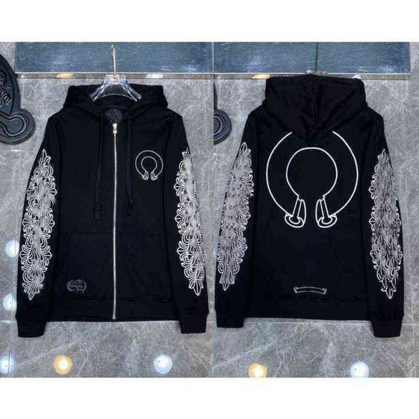 mens luxury classic zipper fashion ch sweatshirts hoodies designer horseshoe sanskrit cross print pullover hooded sweater woman loose jackts, Black
mens luxury classic zipper fashion ch sweatshirts hoodies designer horseshoe sanskrit cross print pullover hooded sweater woman loose jackts, Black
