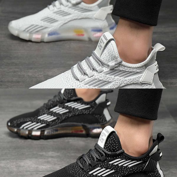 casual shoes summer men's 2021 new flying woven breathable mesh versatile sports and leisure deodorant thin u57h, Black
casual shoes summer men's 2021 new flying woven breathable mesh versatile sports and leisure deodorant thin u57h, Black