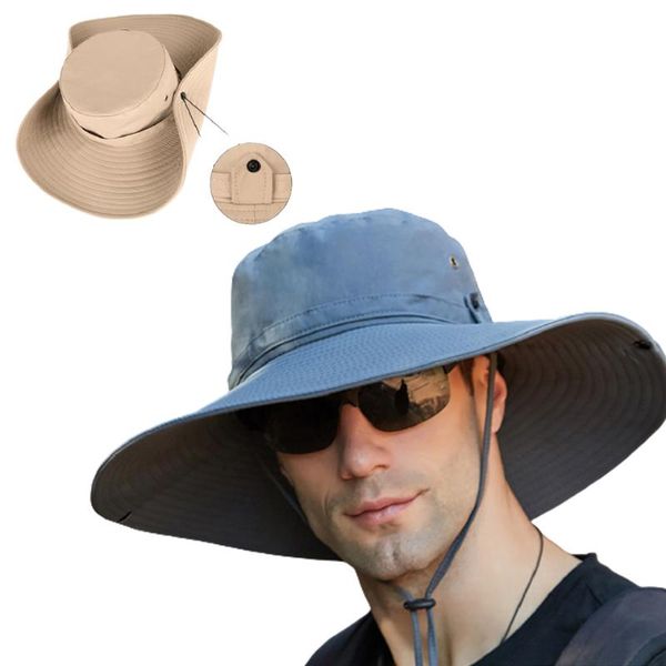 outdoor hats summer sunscreen mountaineering hat uv protection with brim riding fishing trip men's and women's sun, Black;white
outdoor hats summer sunscreen mountaineering hat uv protection with brim riding fishing trip men's and women's sun, Black;white